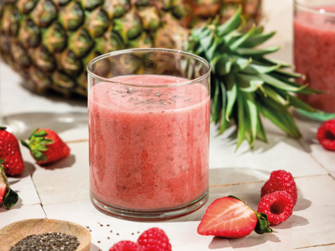 Strawberry, Apricot & Banana Smoothie
