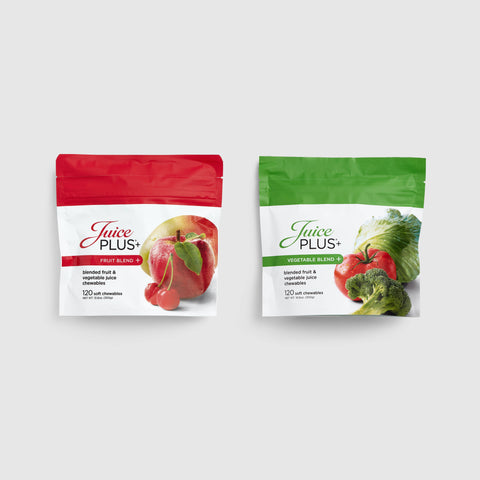 Mezcla de Frutas y Vegetales Masticables